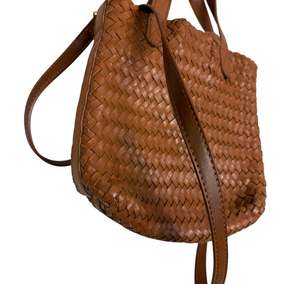 Madewell The Small Transport Crossbody in Woven Leather - Picture 3 of 7